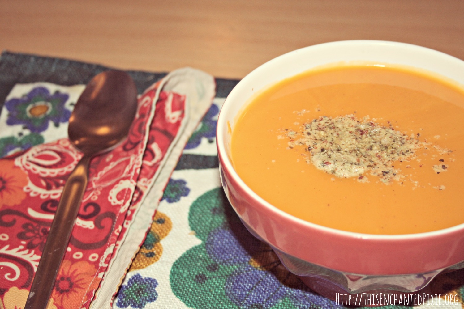 sweet potato and butternut squash soup