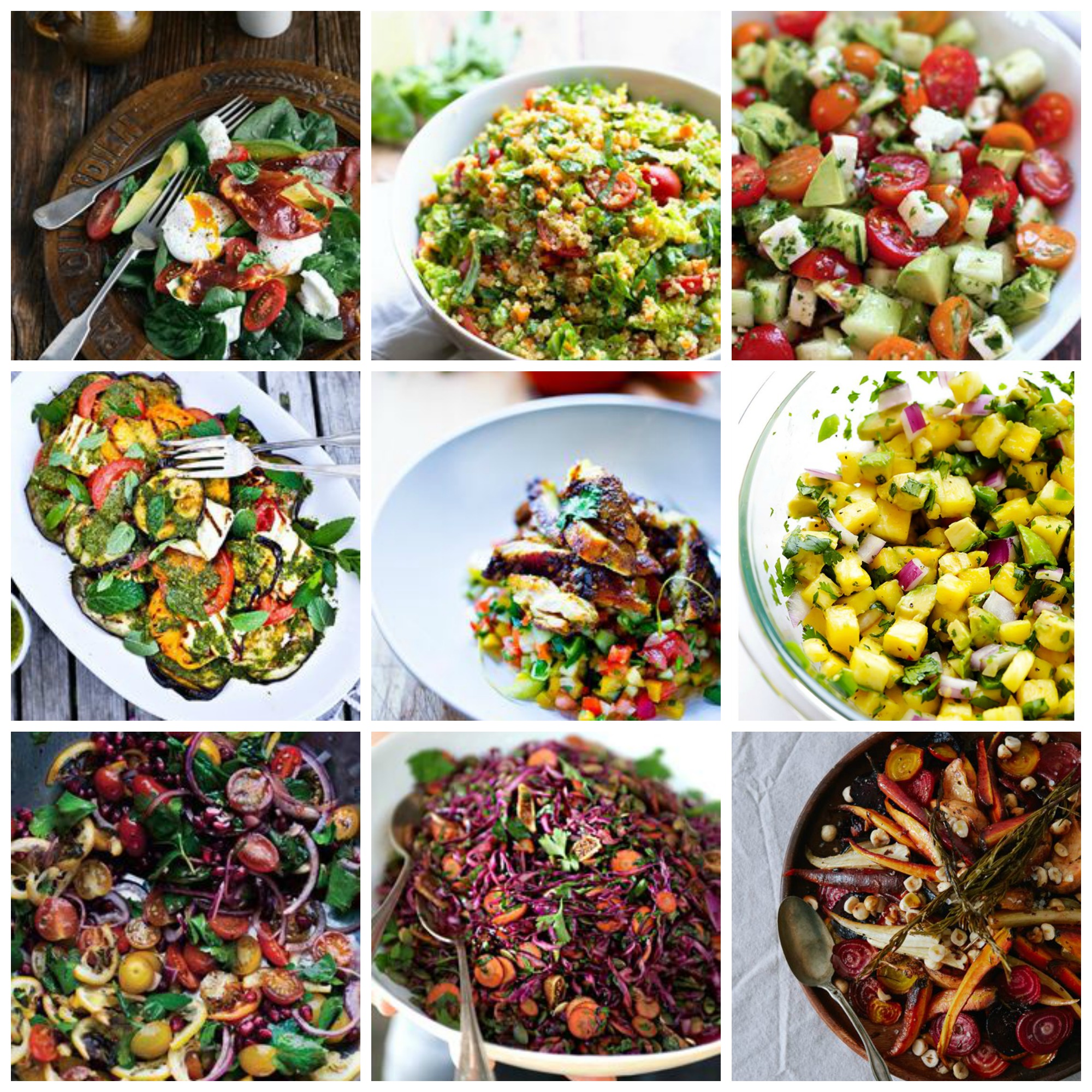 recently pinned summer salads