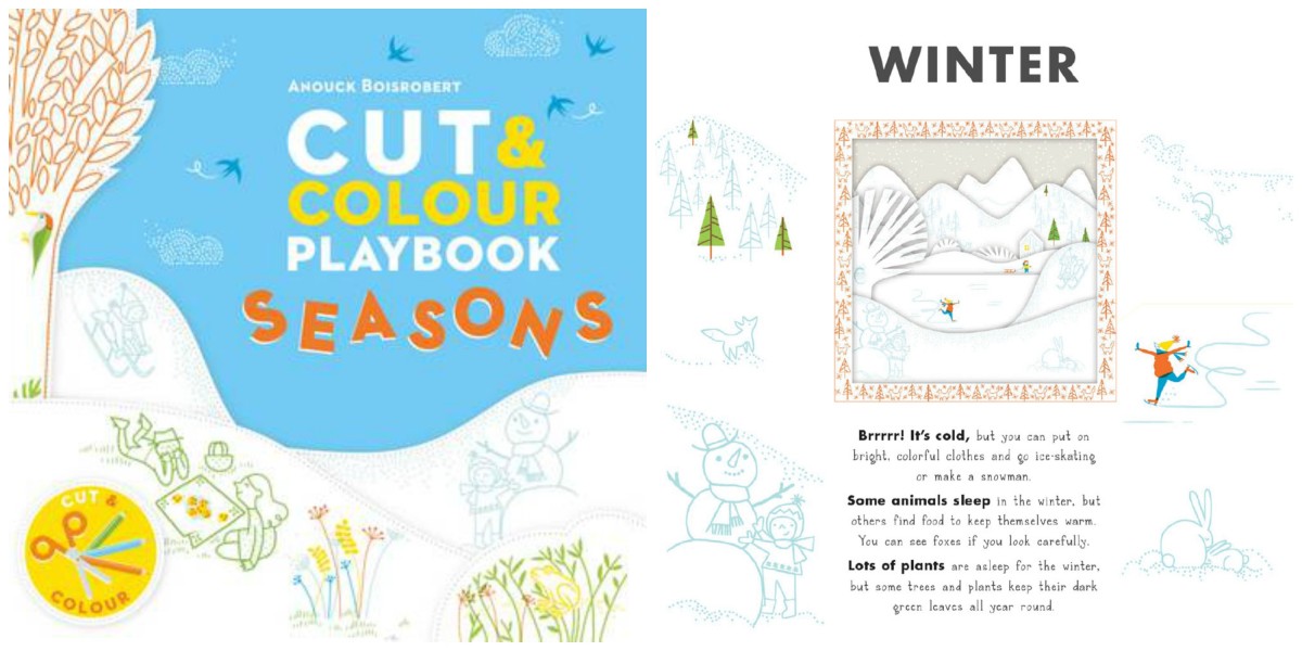 BIRTHDAY GIVEAWAY | Cut & Colour Playbook: Seasons by Anouk Boisrobert‏