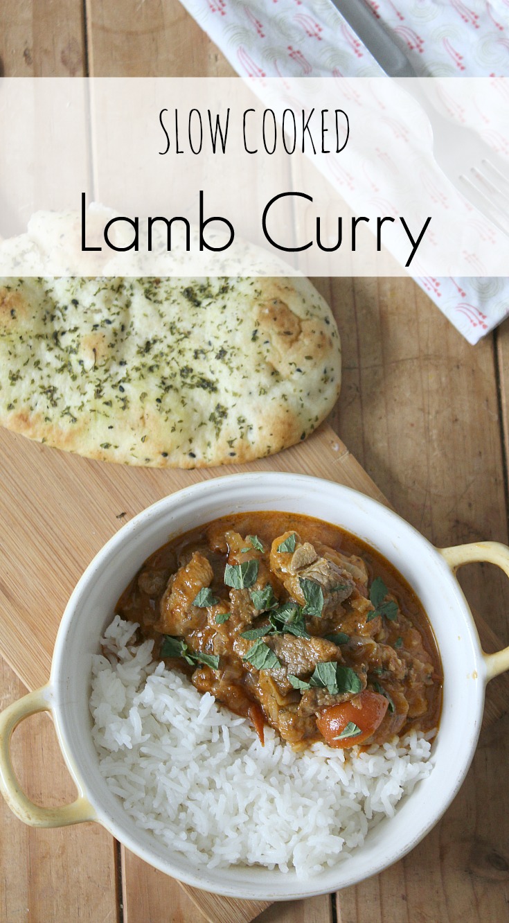 slow cooked lamb curry pin