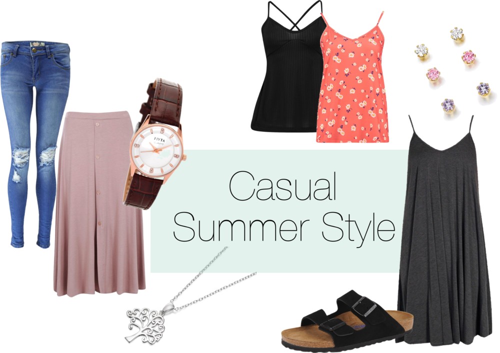 casual summer style lookbook
