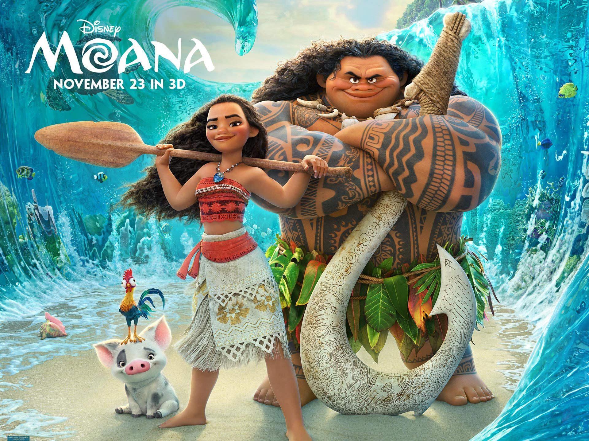 Giveaway | Win a copy of Moana on DVD!