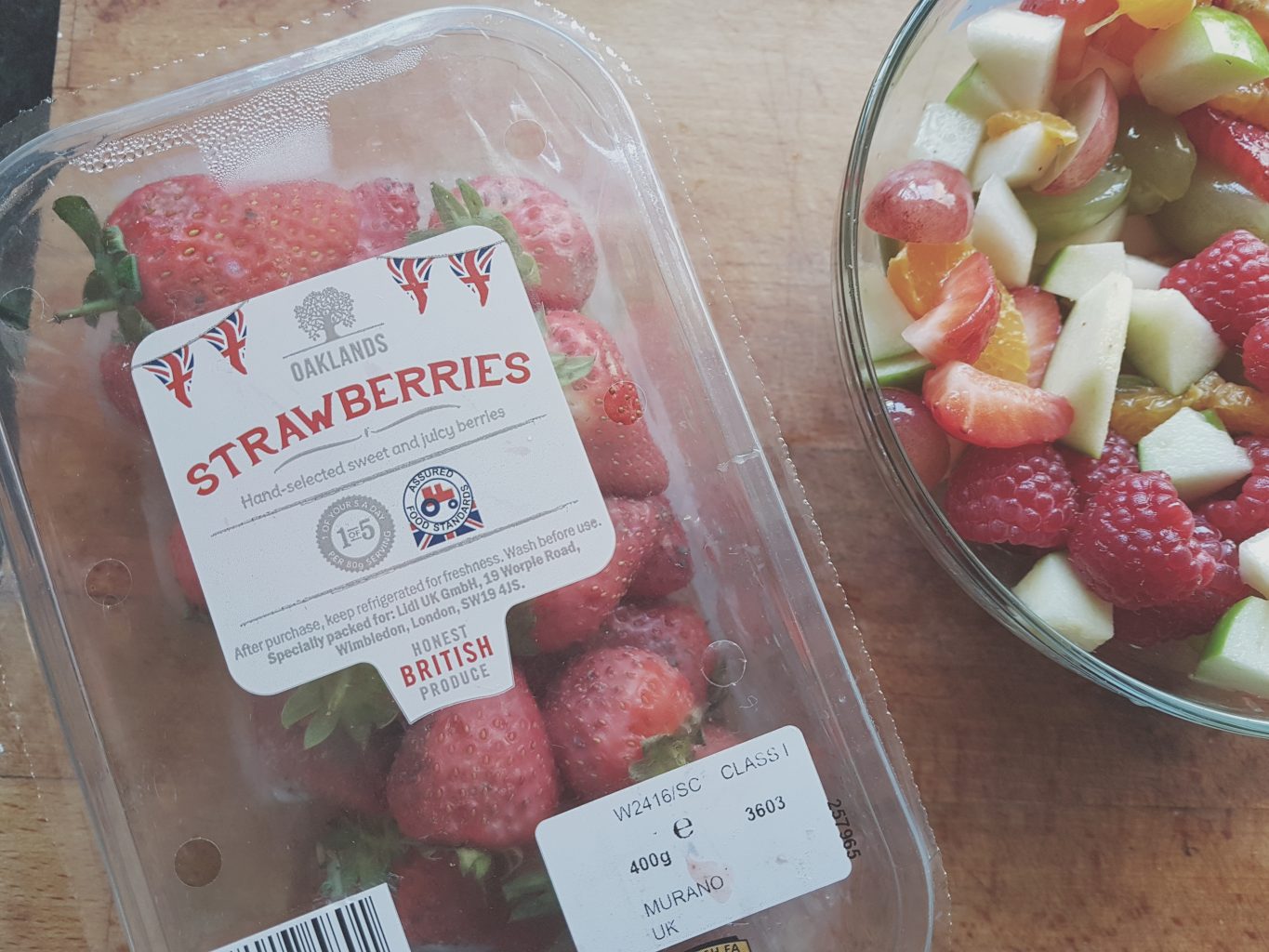 Recipe MidWeek Fruit Salad and Meringues Polly Jemima