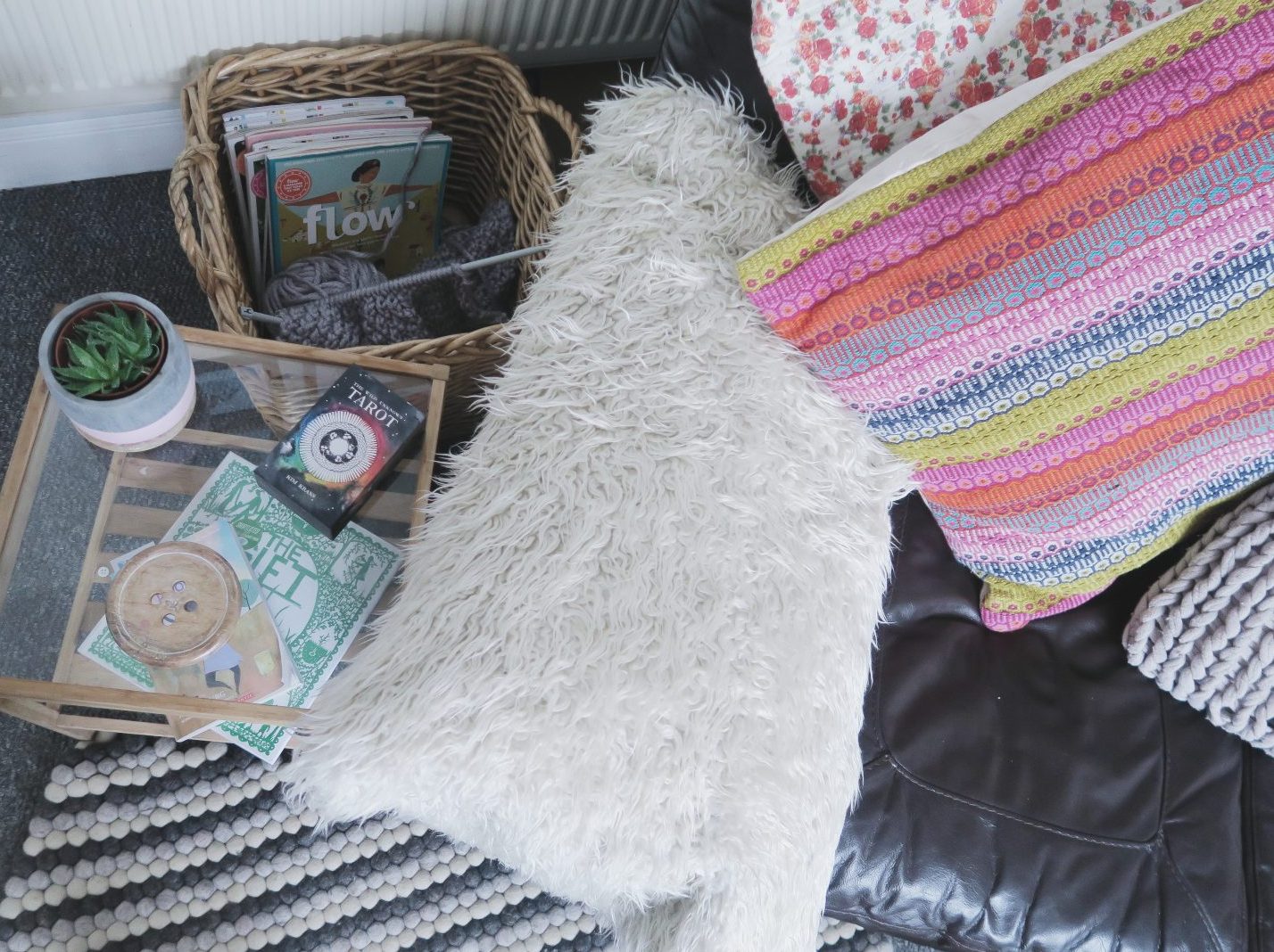 Winter Home Makeover ~ creating a cosy space