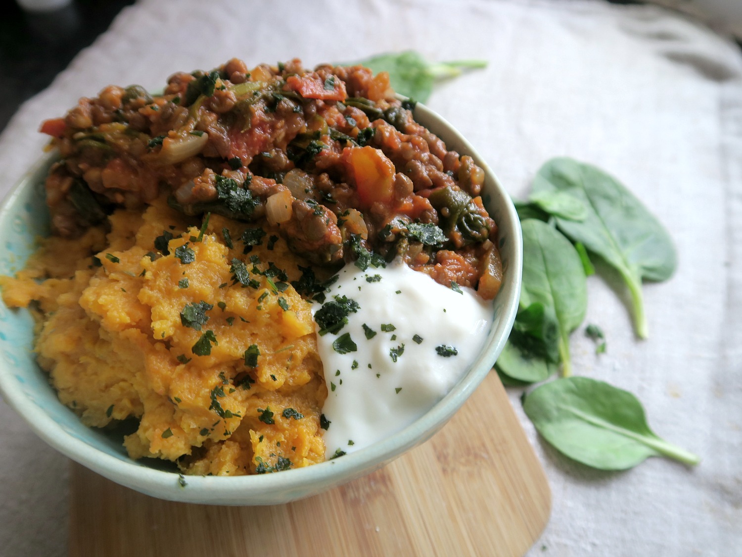vegan-sweet-potato-spiced-lentil-bowls