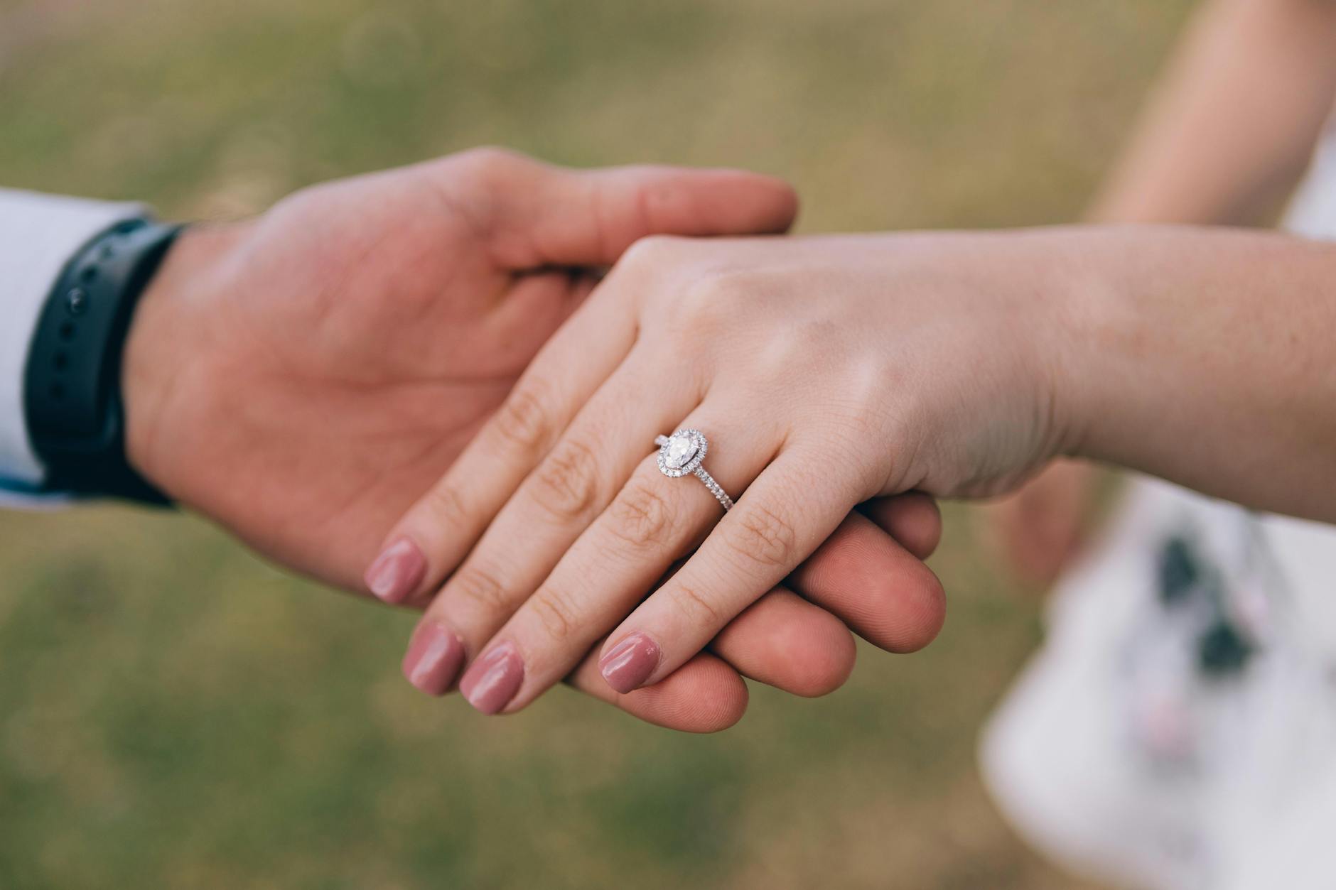 photo of engagement ring