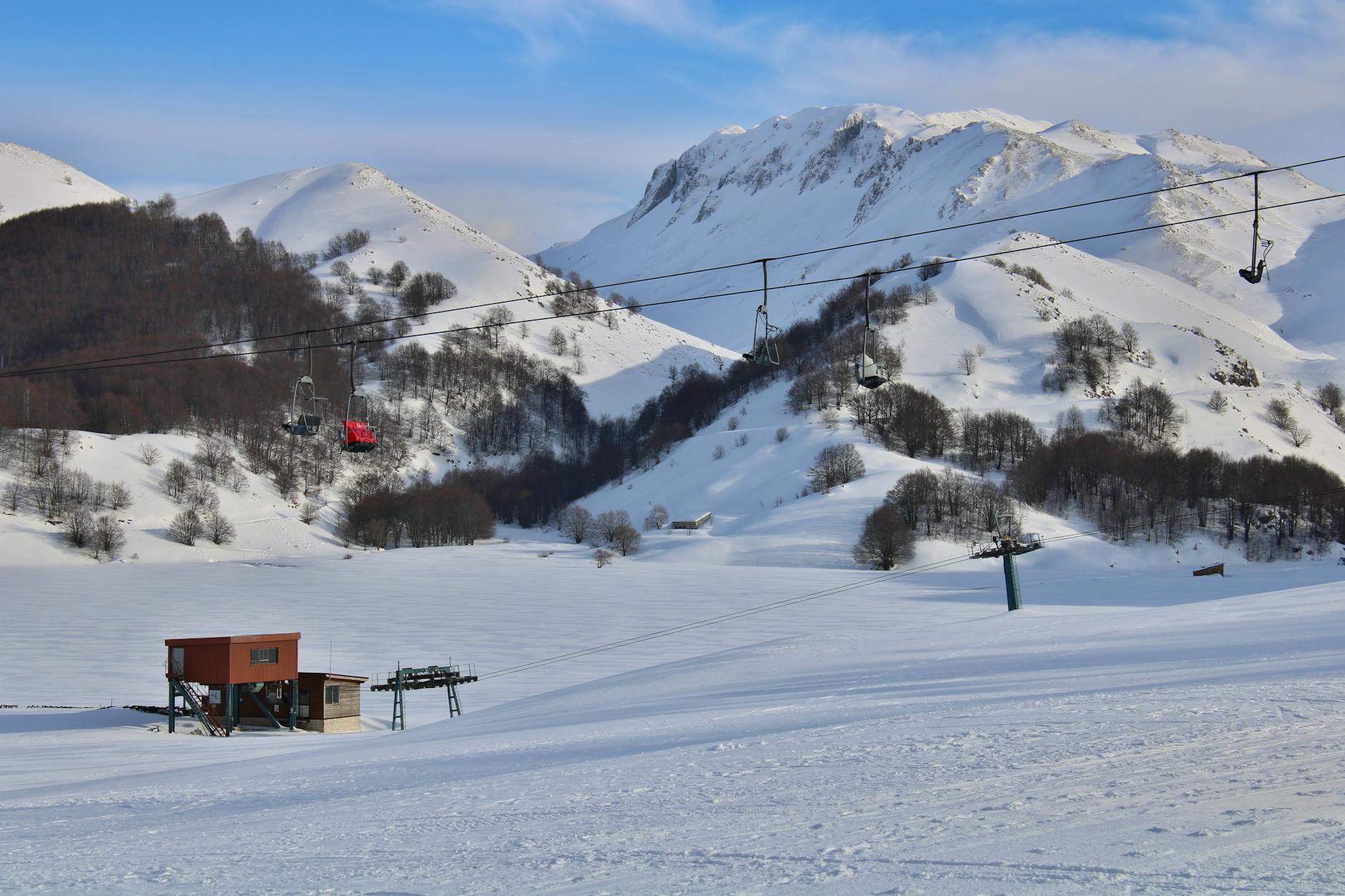 ski resort in campitello matese italy