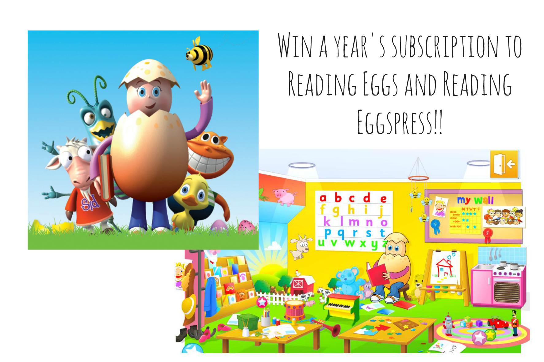 Reading Eggs Giveaway!