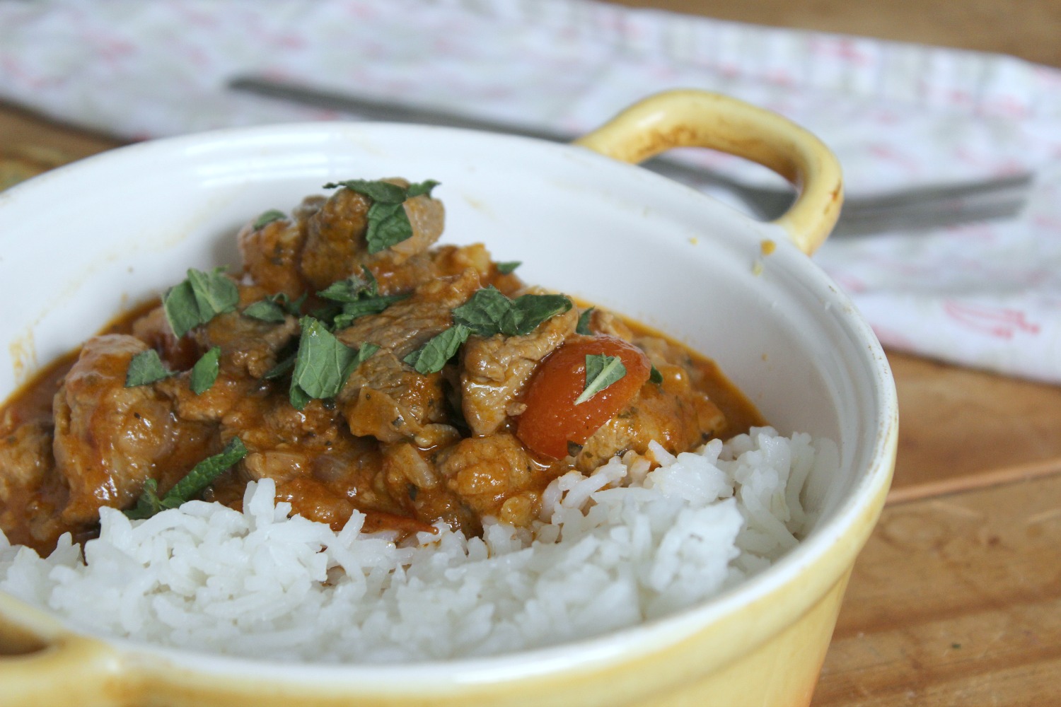 slow food - lamb curry