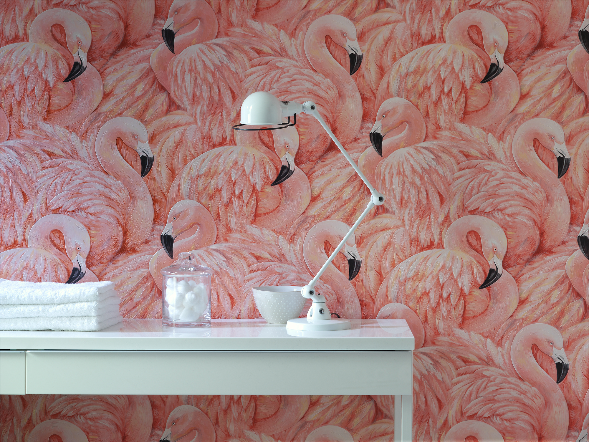 Flamingo wallpaper giveaway