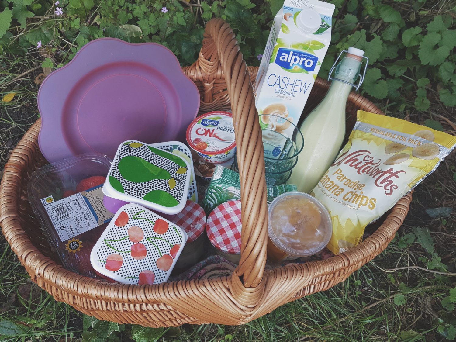 Summer picnics with Alpro & 3 vegan picnic recipes