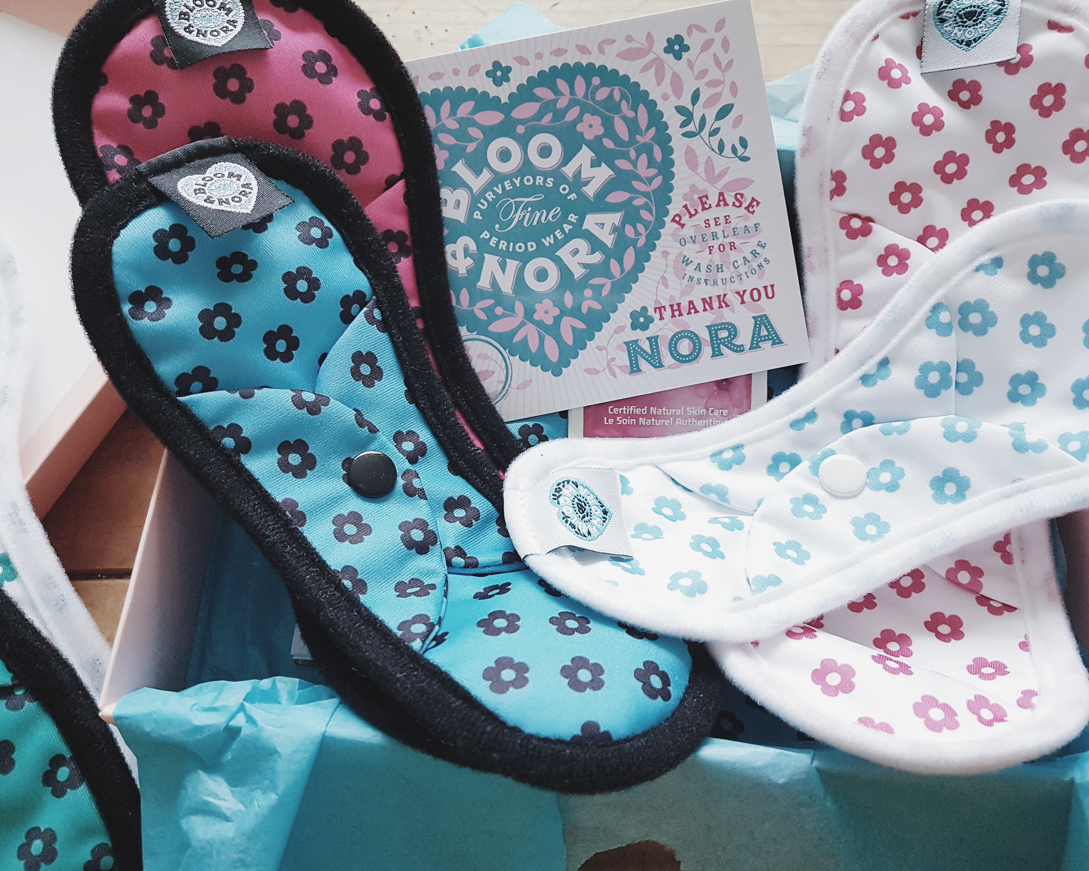 Switch to Cloth  Bloom & Nora Reusable Sanitary Pads