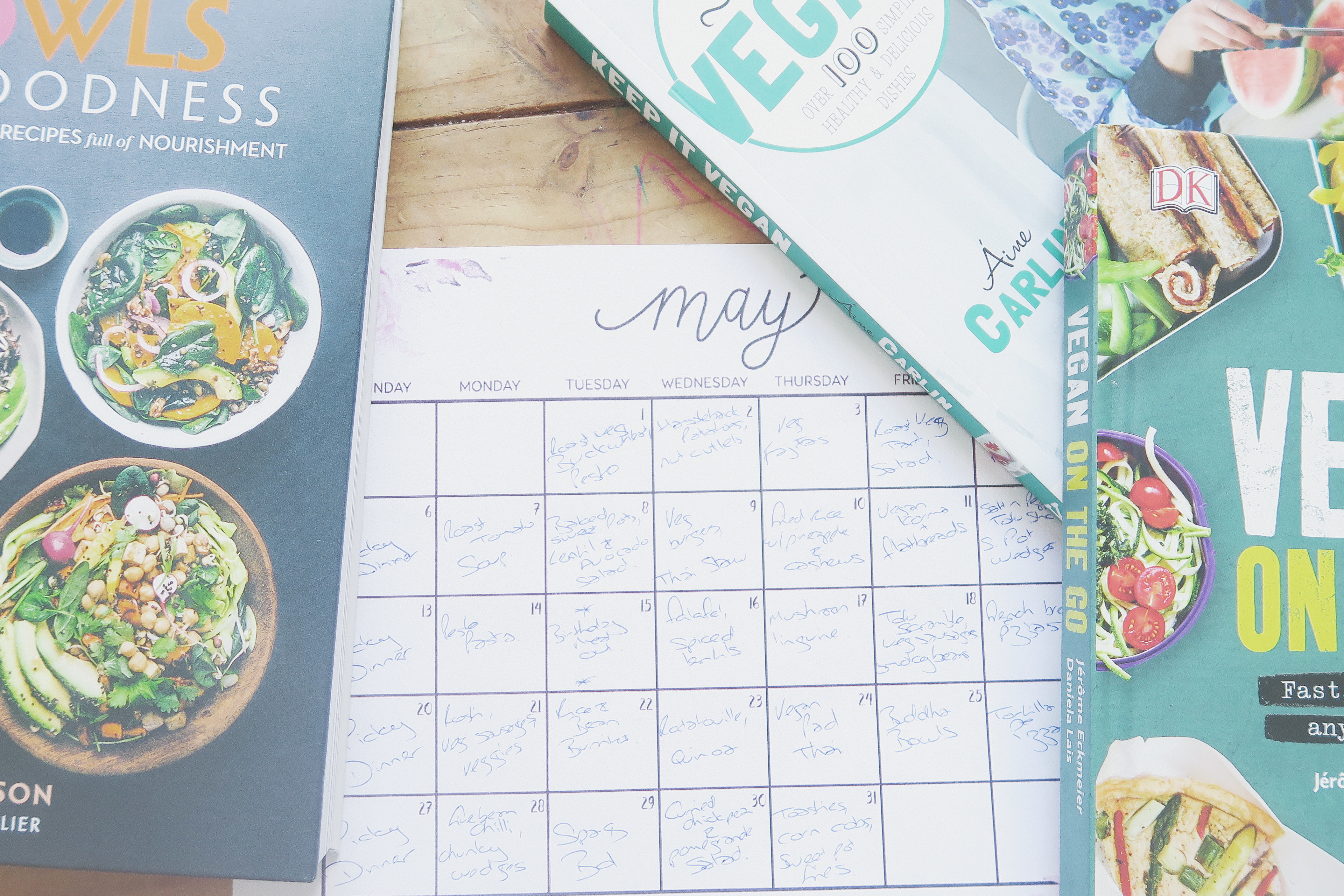 A family meal plan for May
