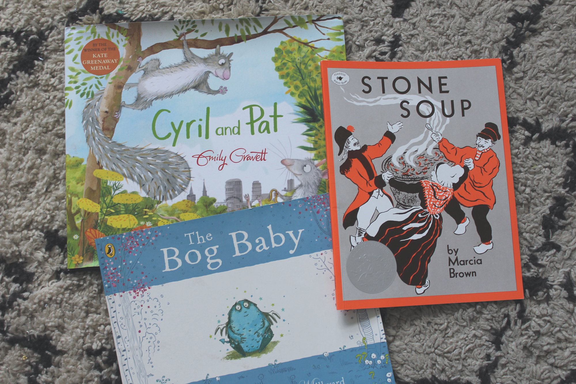Three Books for toddlers with good life lessons