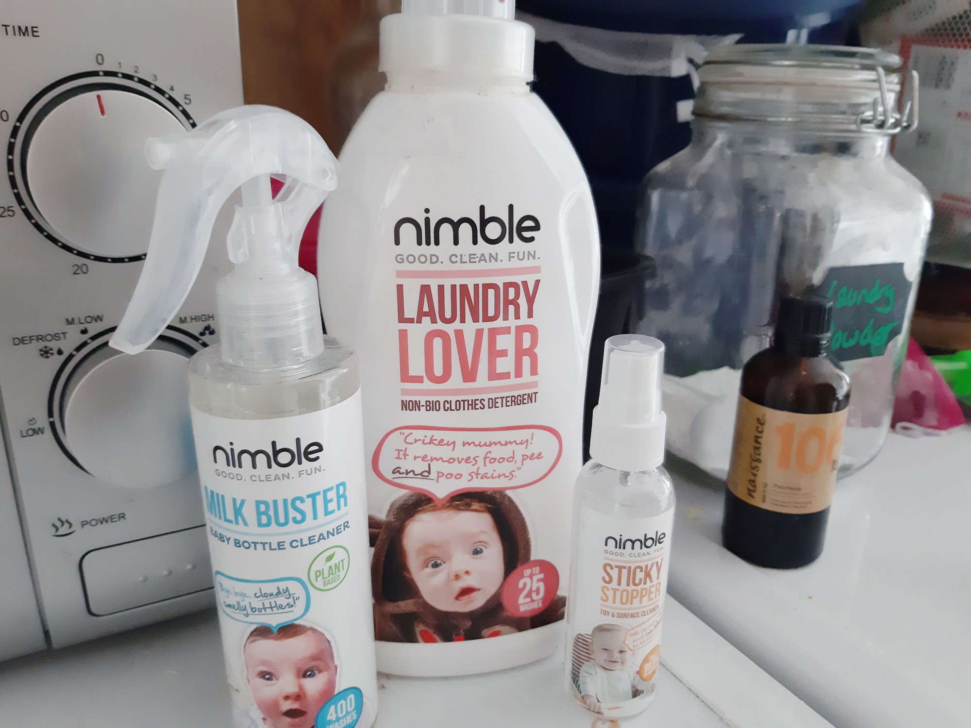 Review Nimble Babies Cleaning Products Polly Jemima